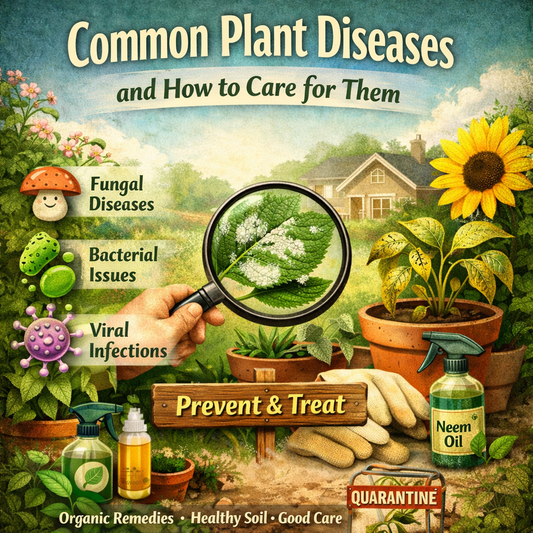 Common Plant Diseases and How to Care for Them ?