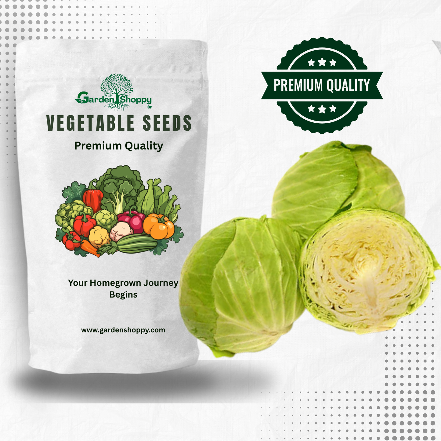 Cabbage Rangeela Seeds - Vegetable Seeds