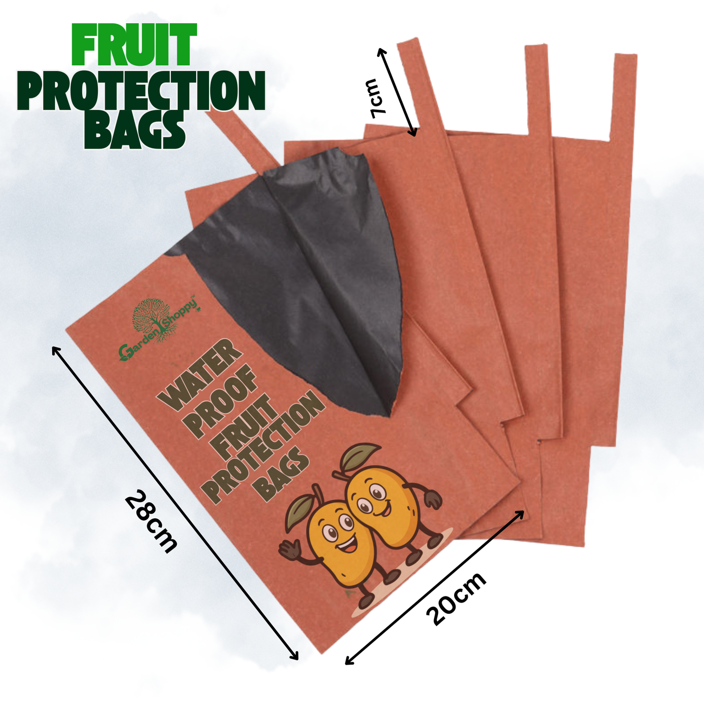 Fruit Protection Cover - 28cm Height  X 20 cm Width