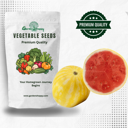 Golden Yellow Watermelon Seeds - Citrullus Lanatus