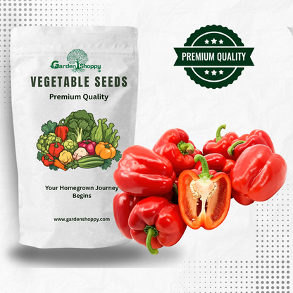 Supreme F1 Hybrid Capsicum Seeds - Vegetable Seeds