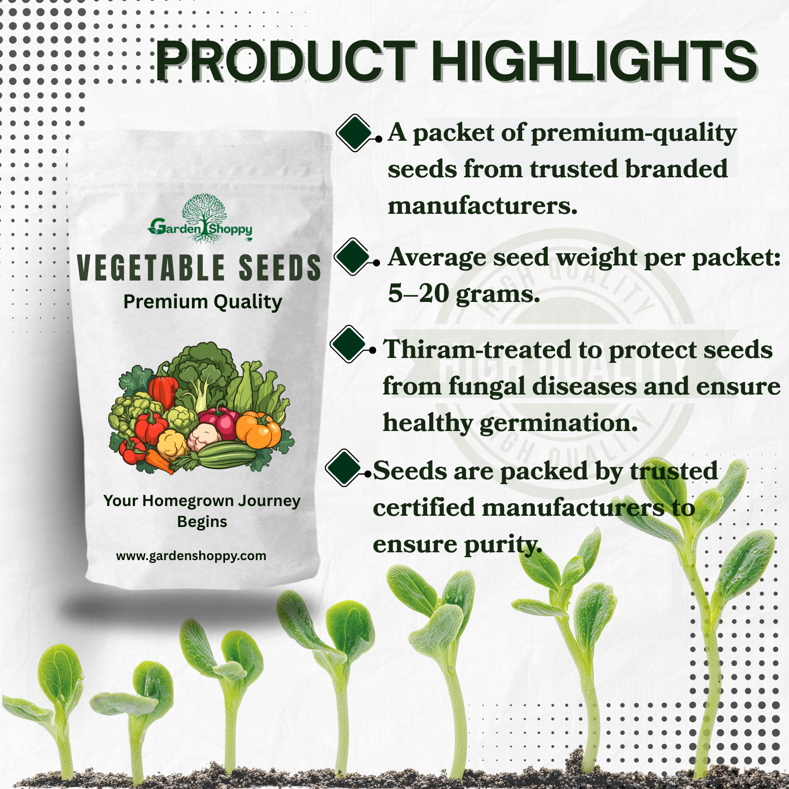 vegetable garden seeds vs plants Vegetable Seeds Combo Pack of 5