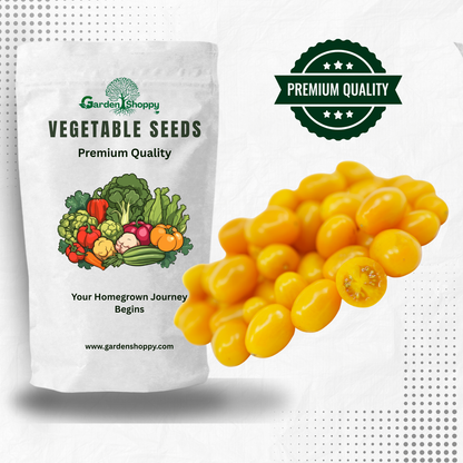 Tomato Hybrid Yellow Cherry Seeds - Vegetable Seeds